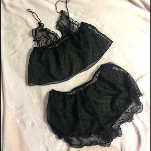 SHEIN Black Lingerie Set 🖤